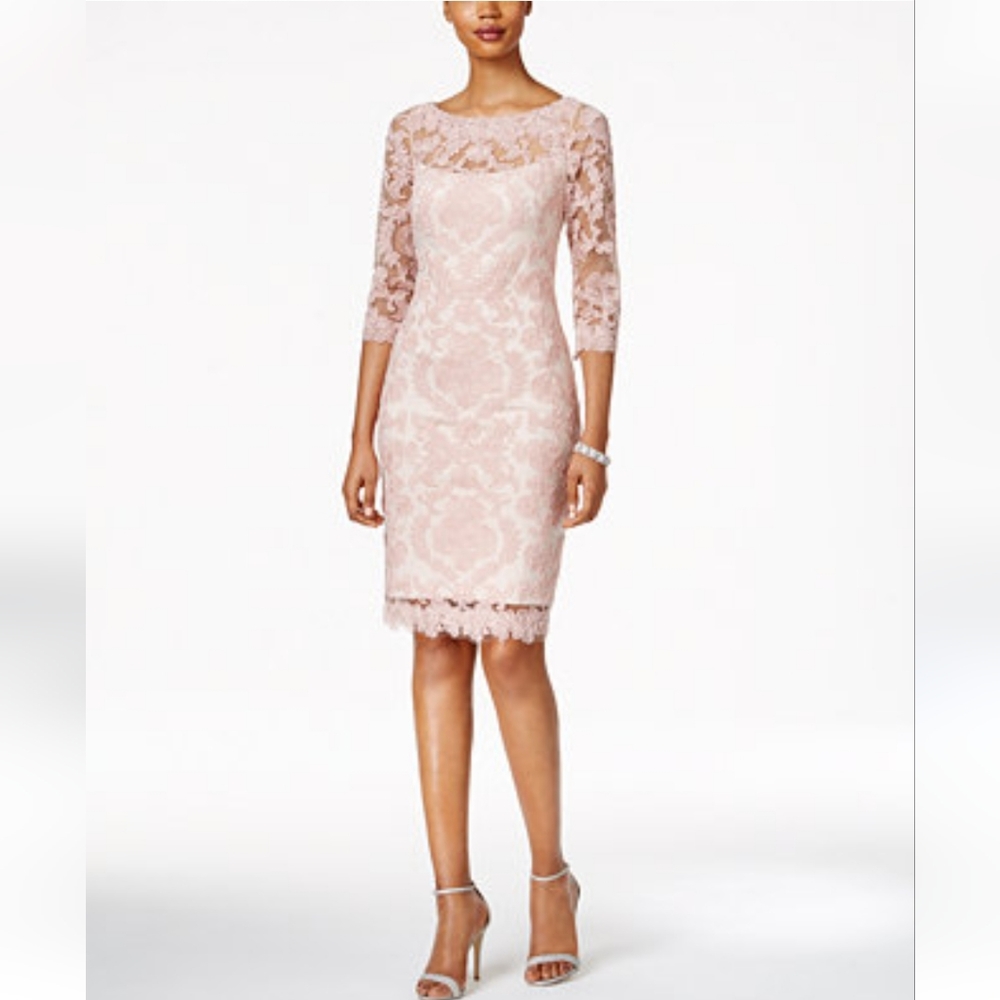 Tadashi Shoji Alencon Lace Dress